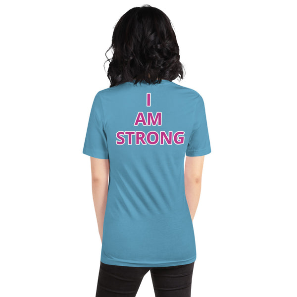 LEVEL 4 - PREMIUM UNIFORM T-SHIRT FOR UNISEX TEENS/ADULTS SIZES - INCLUDES "I AM STRONG" BACK PRINT